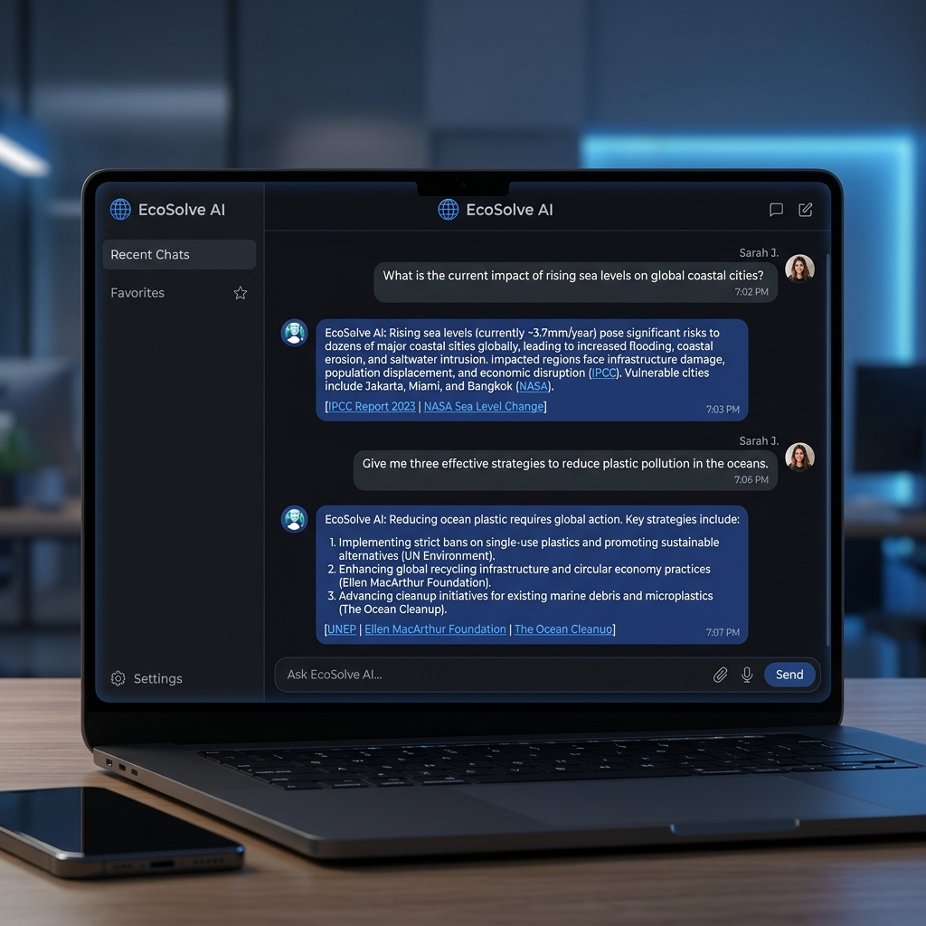 Chat Interface Mockup